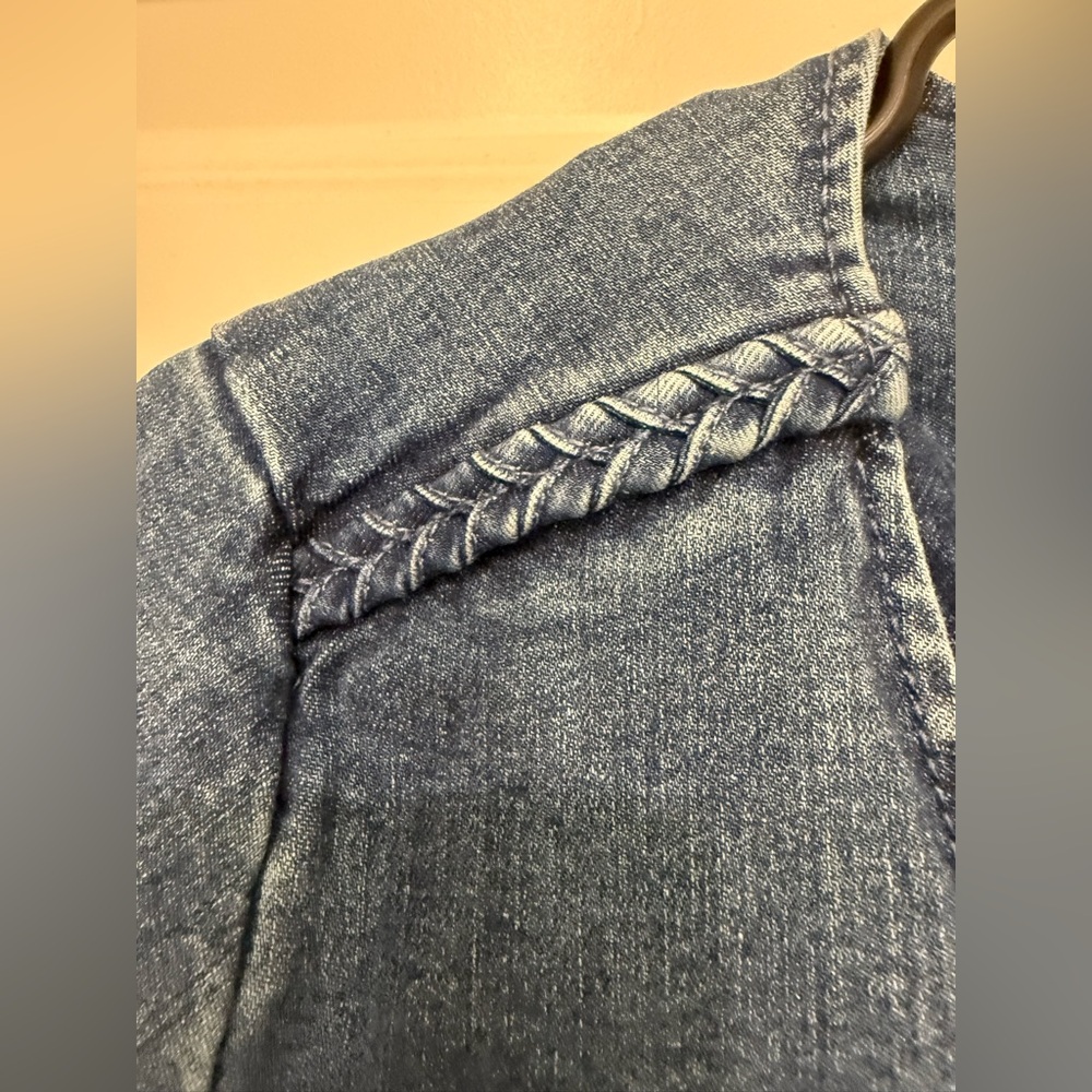 Show Me Your Mumu Heartland Jumpsuit in Braided True Blue - Picture 8 of 13